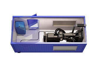 Модульная дизельная электростанция ДМЭС-1